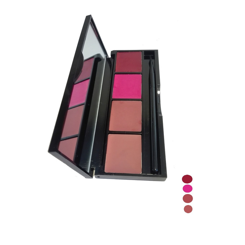 رژ لب پالتی پاستل مدل Pro Fashion شماره 04