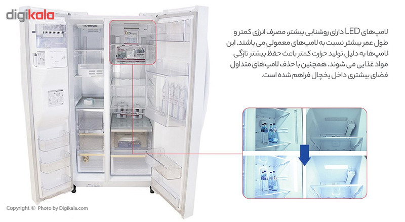 یخچال و فریزر 32 فوت سامسونگ مدل ROSSO2