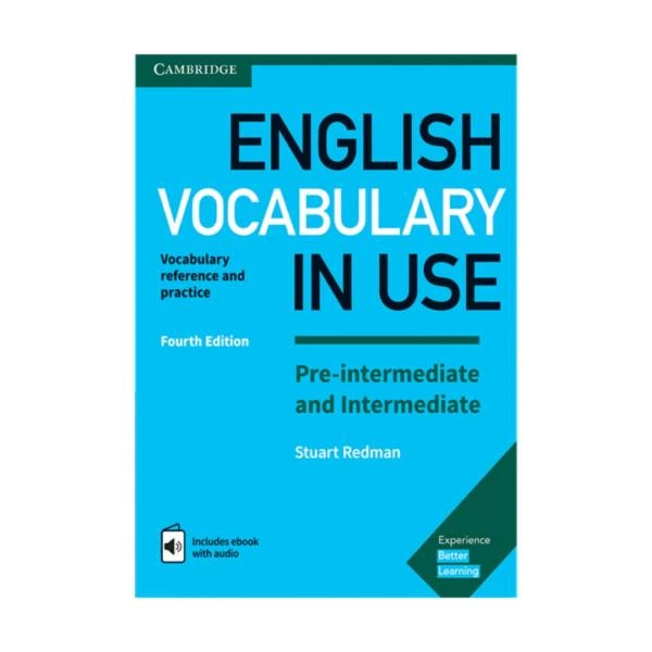 کتاب English vocabulary in use pre intermediate and intermediate new edition اثر جمعی از نویسندگان انتشارات زبان اُبوک