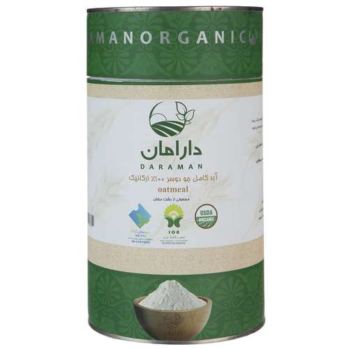 آرد کامل جو دوسر دارامان مقدار 500 گرم