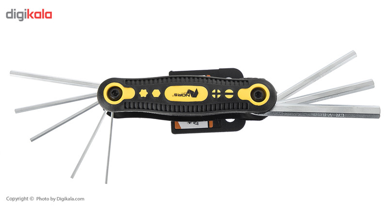 مجموعه 9 عددی ابزار نورس مدل D16