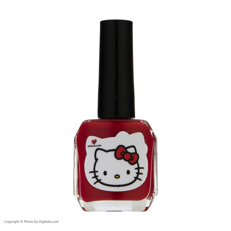 لاک ناخن کریستال دایموند مدل HELLO KITTY بسته 4 عددی