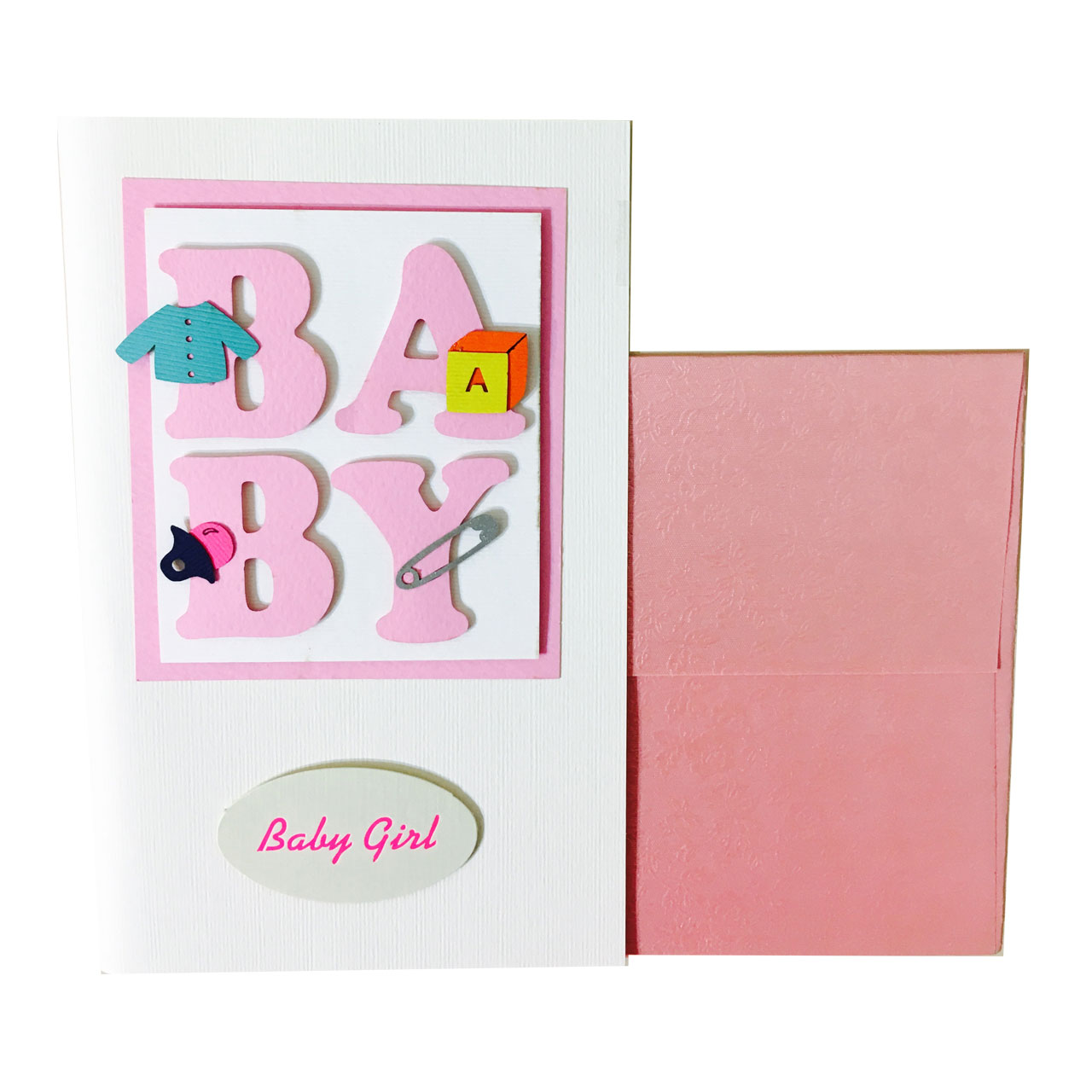 کارت پستال دست ساز مدل Baby Girl