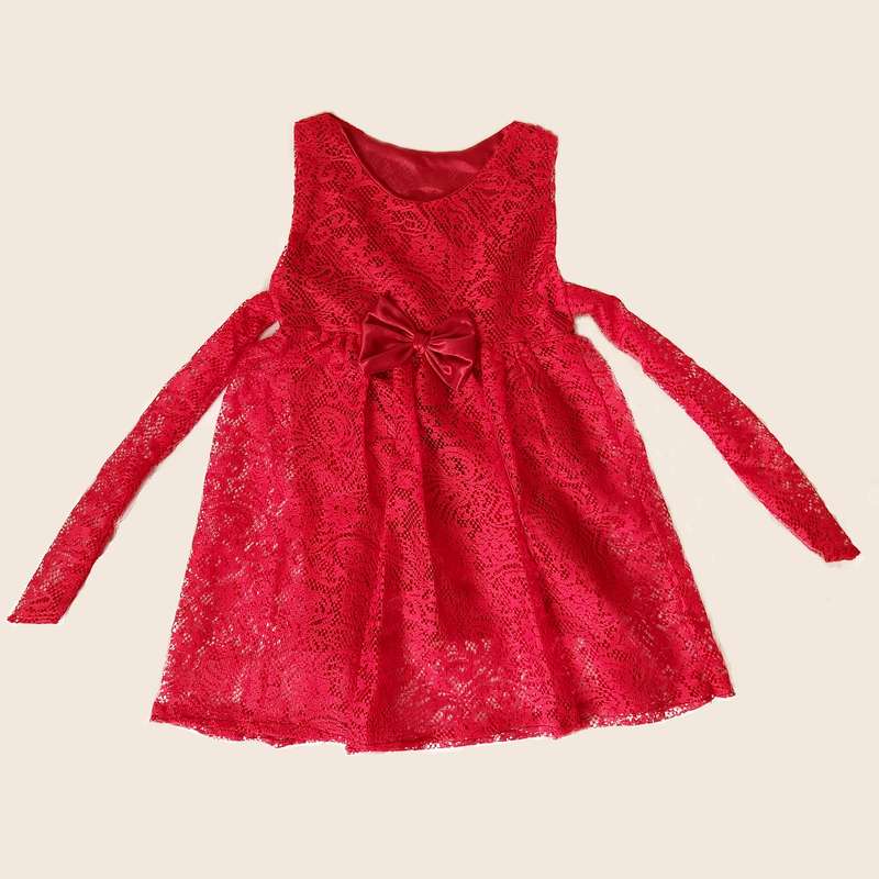 پیراهن دخترانه مدل ناز بانو کد gherm1