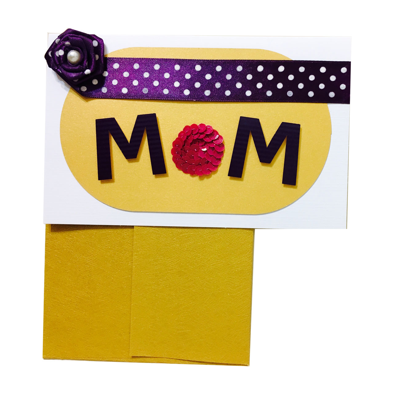 کارت پستال دست ساز مدل Mom