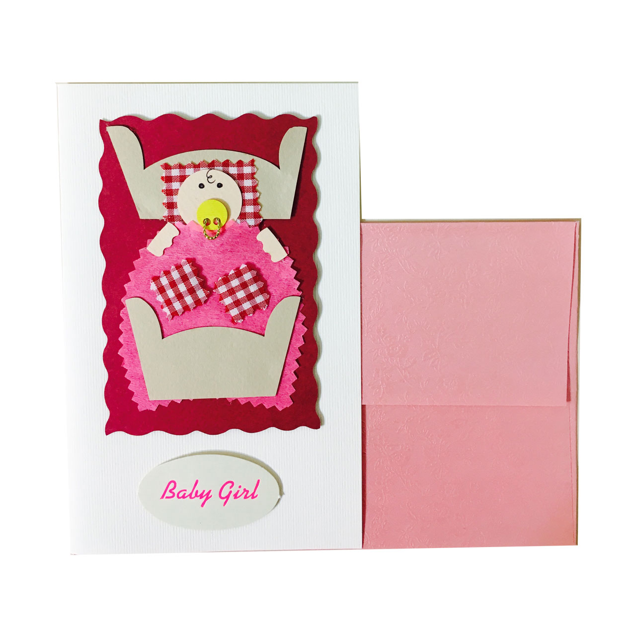 کارت پستال دست ساز مدل Baby Girl
