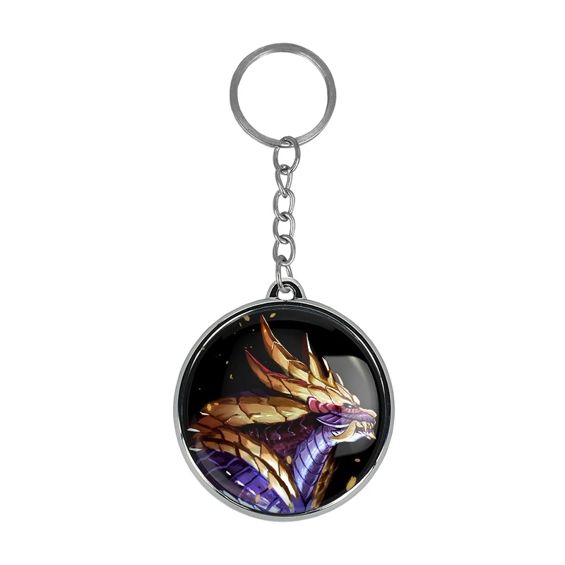 جاکلیدی خندالو طرح بازی شکارچی هیولا (Monster Hunter) مدل دوطرفه کد 3320033201