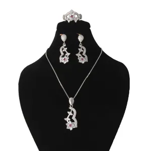 نیم ست نقره زنانه کد 67033