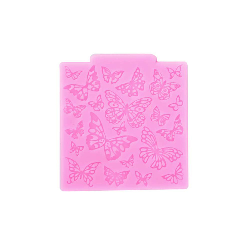 ابزار تزیین فوندانت مدل مولد طرح تکسچر پروانه