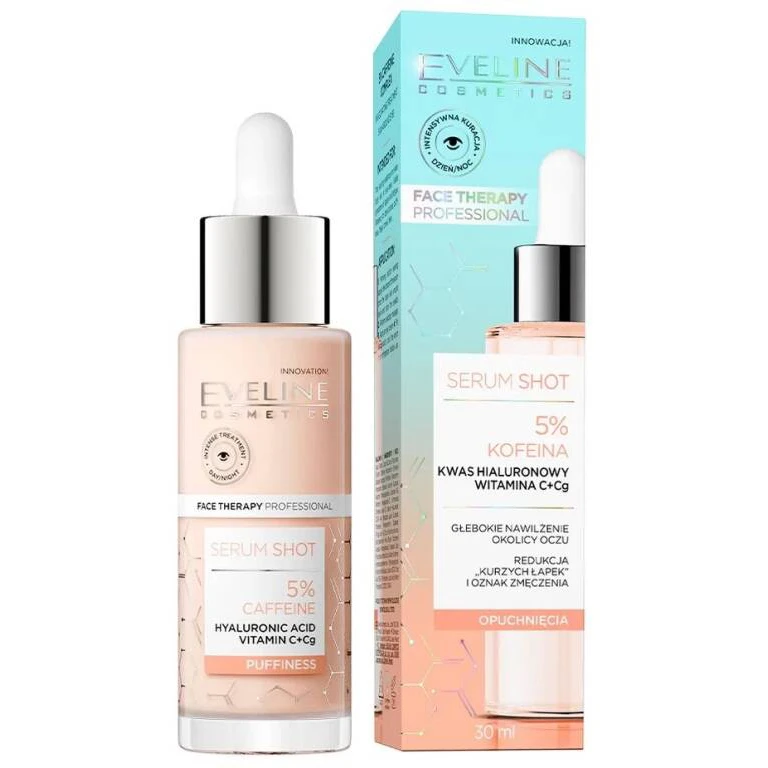 سرم پوست اولاین مدل 5 درصد caffeine حجم 30 میلی لیتر