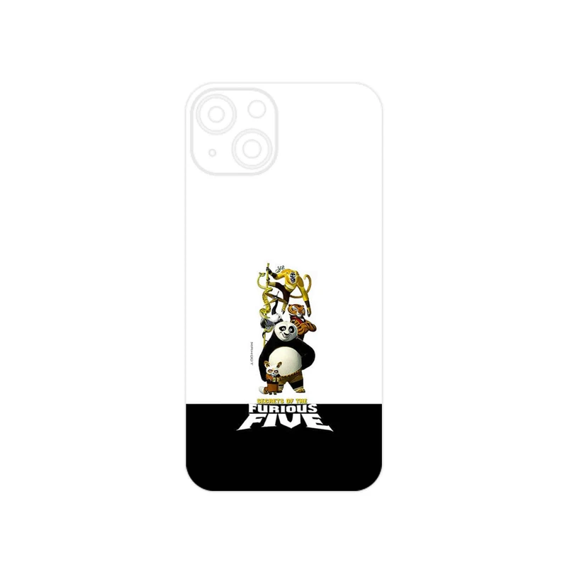 برچسب پوششی ماهوت مدل Kung Fu Panda مناسب برای گوشی موبایل اپل iPhone 13