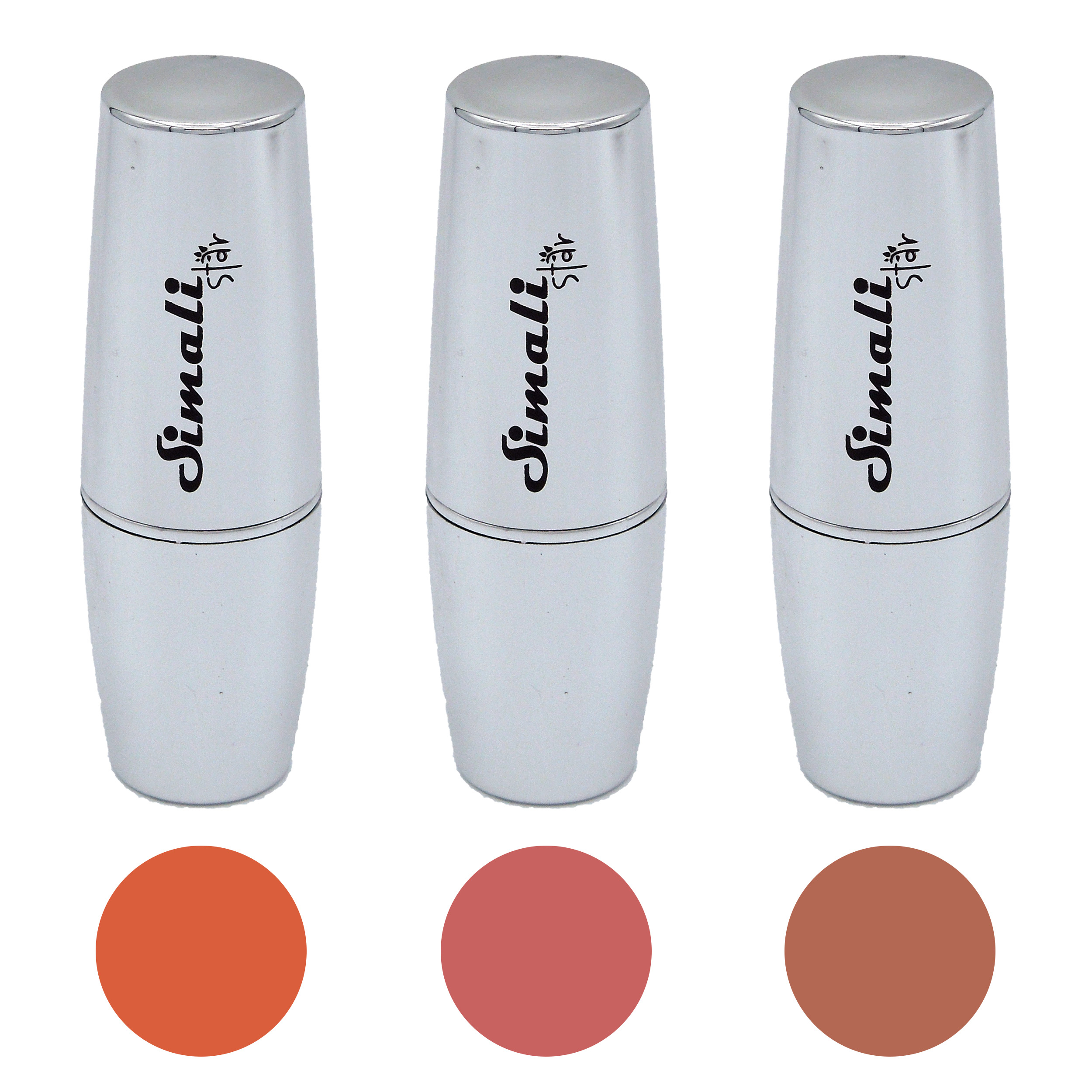 رژ لب جامد سیمالی استار کد 10 مجموعه سه عددی