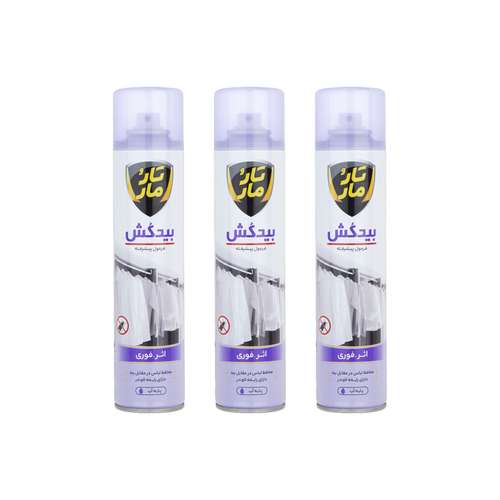   اسپری بیدکش تار و مار مدل پایه آب حجم 300 میلی لیتر مجموعه 3 عددی