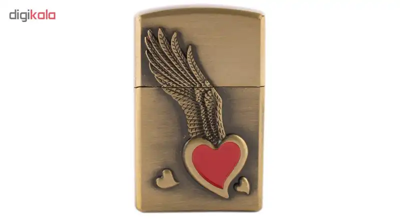 فندک مدل قلب قرمز LOVE کد 858