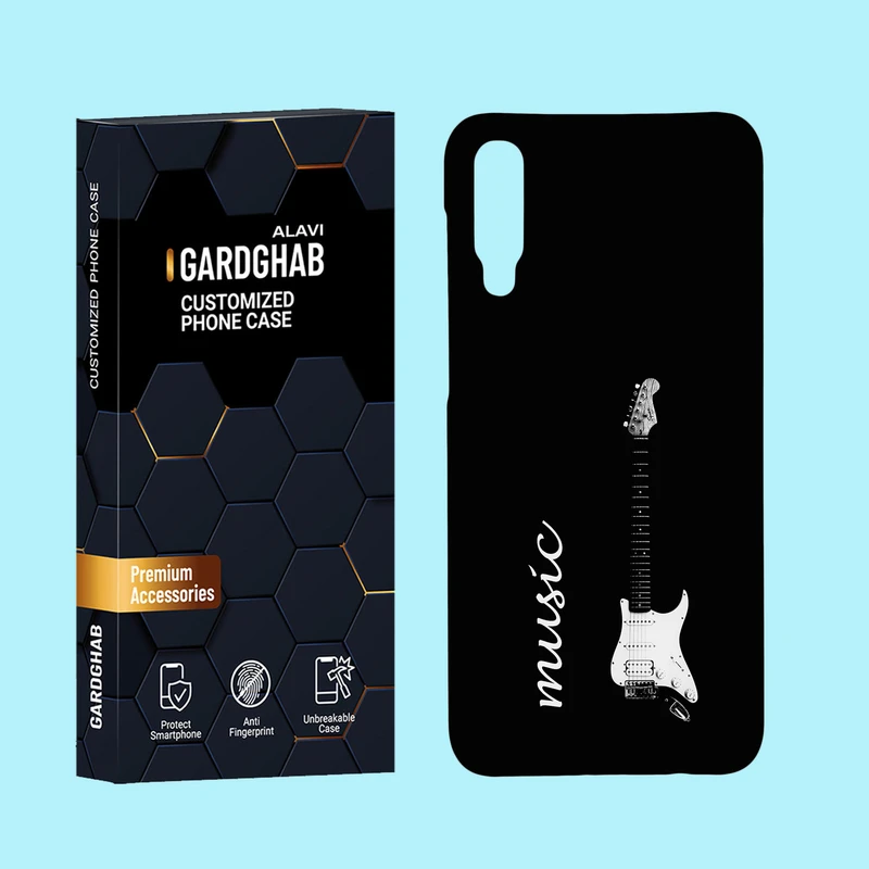 کاور گارد قاب علوی مدل ساز و موزیک مناسب برای گوشی موبایل سامسونگ Galaxy A50 / A50s / A30s