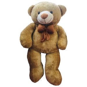 نقد و بررسی عروسک طرح خرس پاپیونی مدل Love ارتفاع 110 سانتی متر توسط خریداران