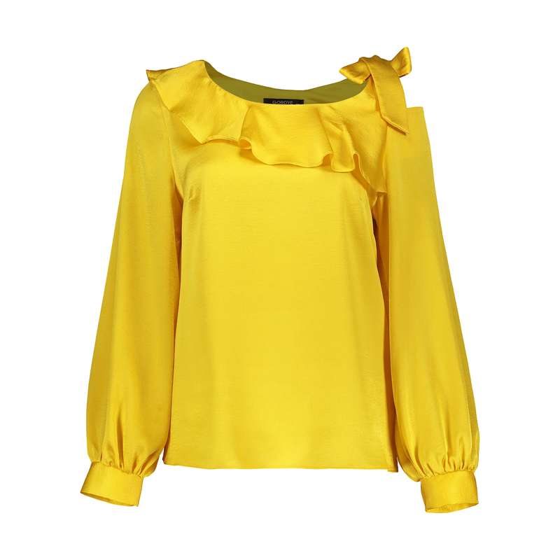 بلوز زنانه گردیه مدل 304246-yellow