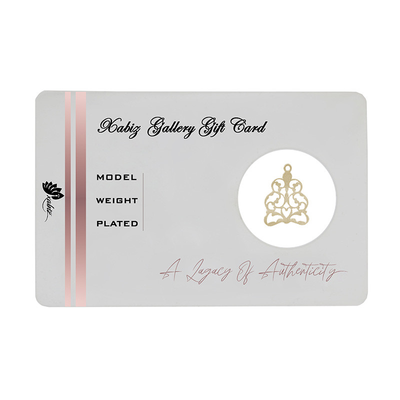 شمش نقره ژابیز مدل اسلیمی h83