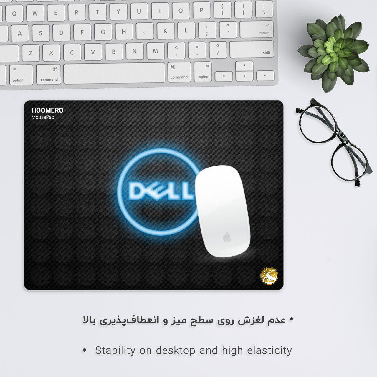 ماوس پد هومرو مدل A2600 طرح Dell Computer company