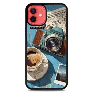 AKAM AMC-AW12-COFFEE-1 Cover For Apple iPhone 12