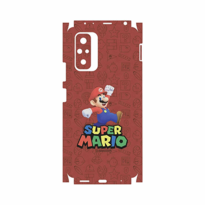برچسب پوششی ماهوت مدل Super-Mario-Game-FullSkin مناسب برای گوشی موبایل شیائومی Redmi Note 10 Pro Max