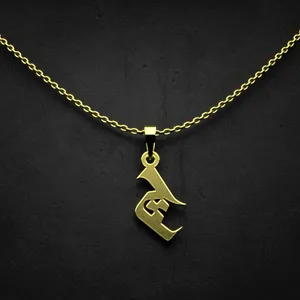 گردنبند طلا 18 عیار زنانه مدوپد مدل حرف چ کد I2-1-1627