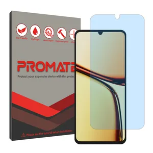 Promate Resistant model anti-blue ray screen protector suitable for Realme C61 mobile phone