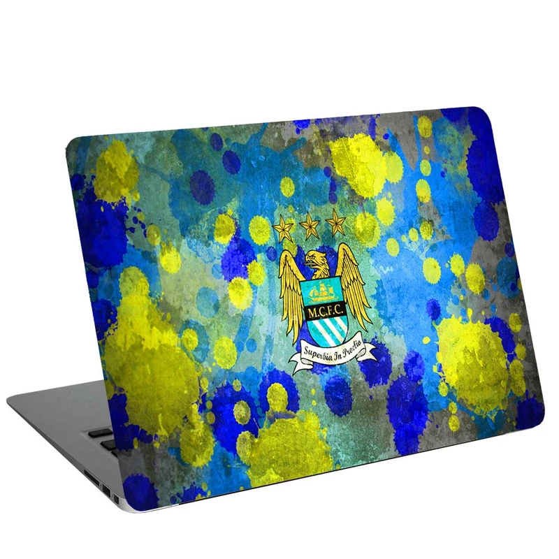 استیکر لپ تاپ طرح MANCHESTER CITY کد G-1631 مناسب برای لپ تاپ 15.6 اینچ 