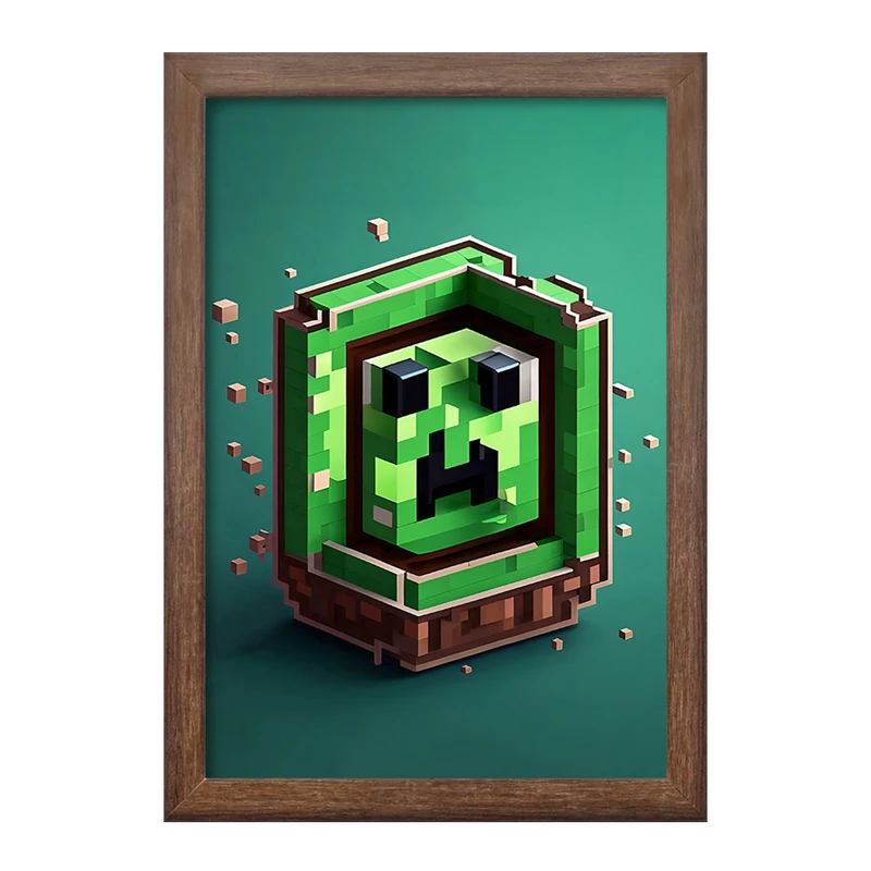 تابلو خندالو طرح ماینکرافت (Minecraft) کد F3529