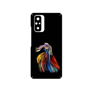 MAHOOT Rainbow Hair Digital Art Cover Sticker for Xiaomi Redmi Note 10 Pro