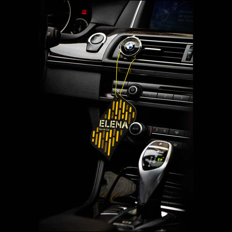 خوشبوکننده خودرو شمع النا مدل کاپیتان بلک کد NEON