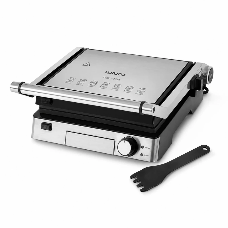 ساندویچ‌ساز یک خانه کاراجا مدل Biogranit 6 Dilim 2000W