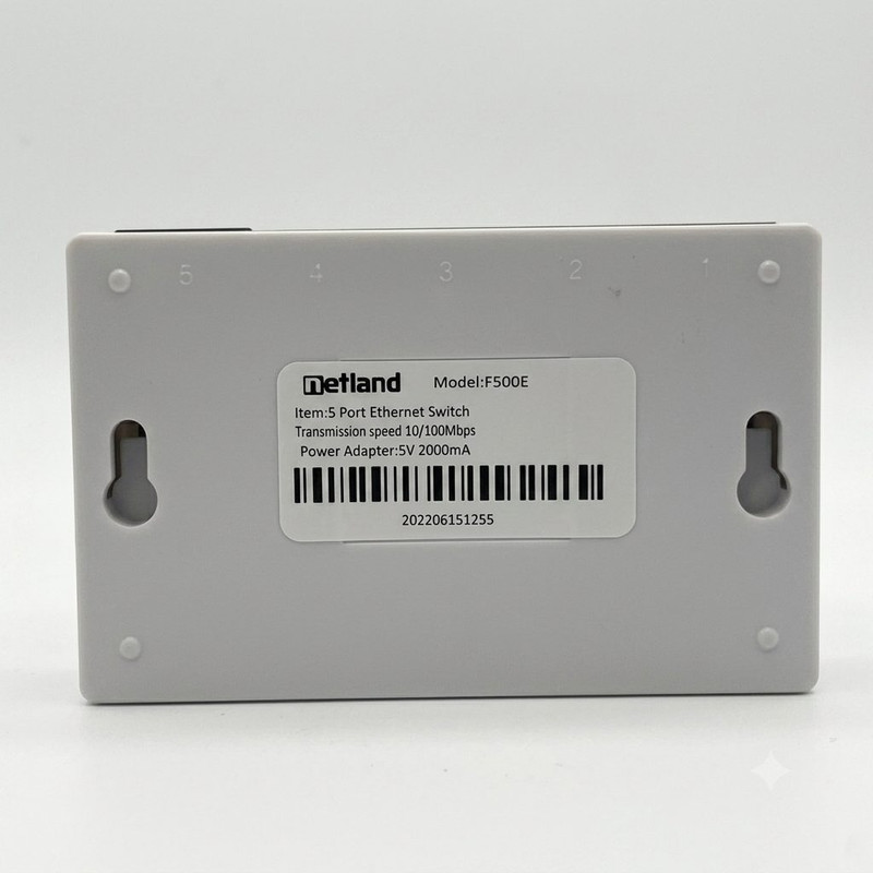 سوییچ 5 پورت NONE POE نتلند مدل F-500-E