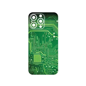 MAHOOT Green_Printed_Circuit_Board Cover Sticker for Apple iPhone 14 Pro Max