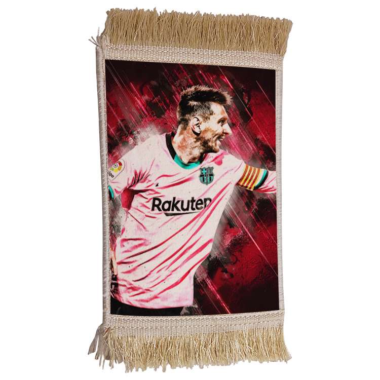 فرش ماشینی دیوارکوب مدل مسی کد 44