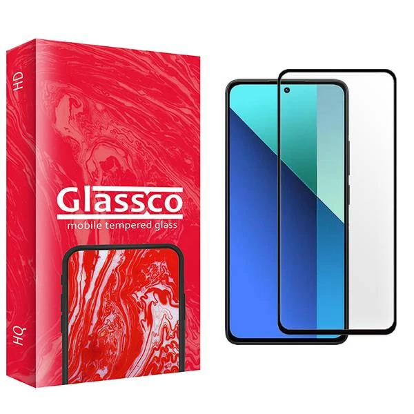 محافظ صفحه نمایش شیشه ای گلس کو مدل CGo1 FullGlue مناسب برای گوشی موبایل شیائومی Redmi Note 13 Pro 5G
