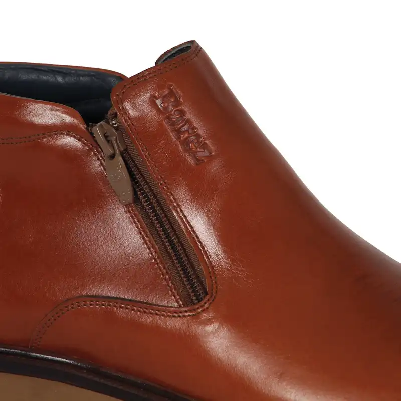 نیم بوت مردانه چرم بارز مدل DK94.A