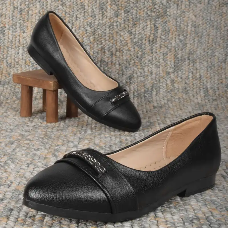 کفش زنانه مورتی مدل نگینی BK.2828