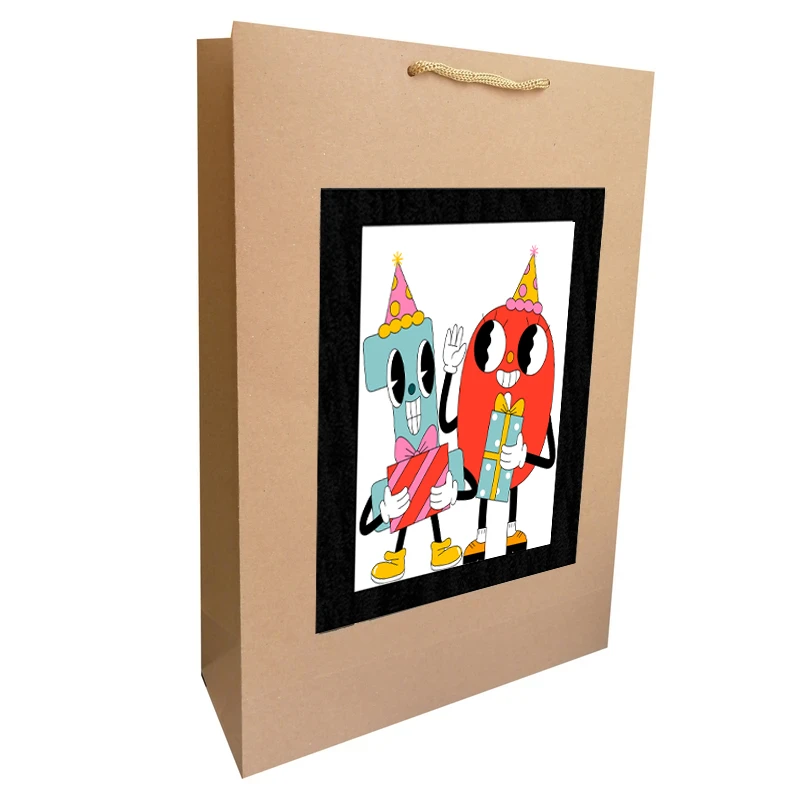 ساک هدیه مدل تولد طرح 10 سالگی کد t0003