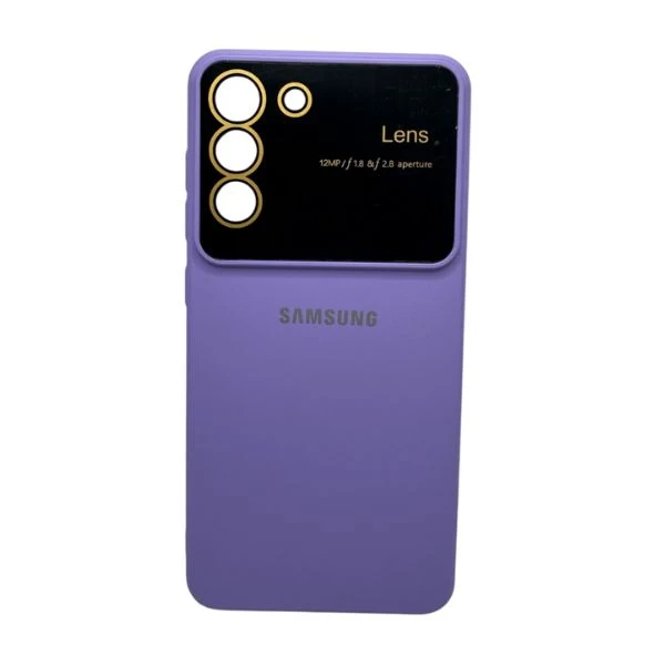 کاور مدل سیلکون لنز مناسب برای گوشی موبایل سامسونگ Galaxy S21FE