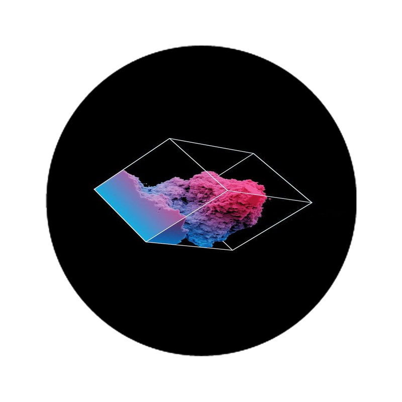 استیکر تزئینی موبایل مدل مکعب کد 4661