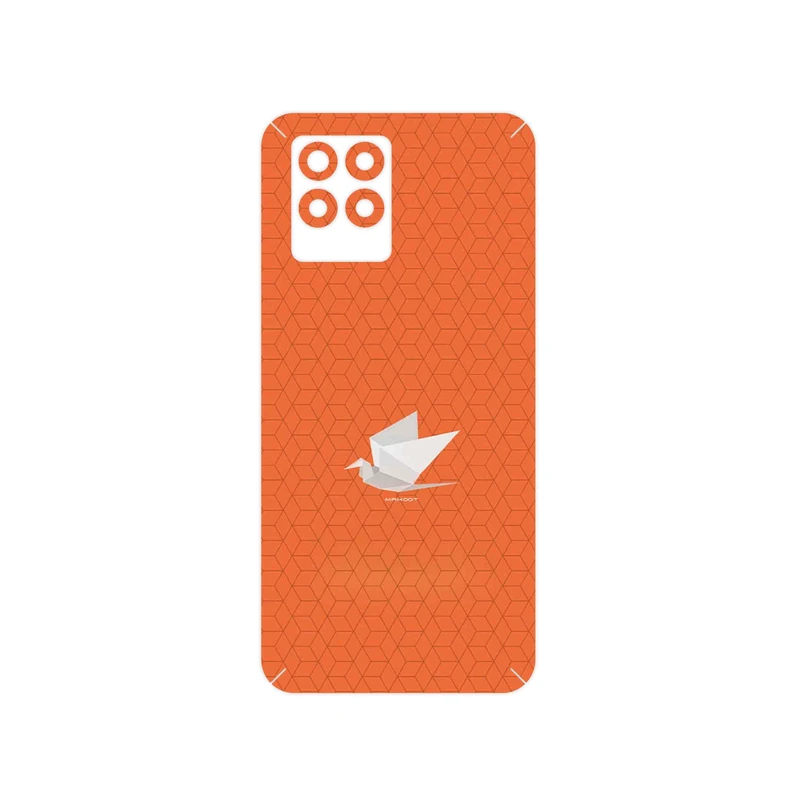 برچسب پوششی ماهوت مدل Minimalist origami bird مناسب برای گوشی موبایل ریلمی 8 Pro