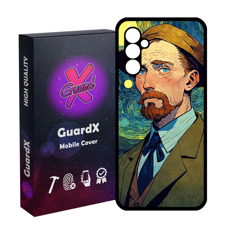 کاور گارد ایکس طرح ونگوگ مدل  Glass10775 مناسب برای گوشی موبایل سامسونگ Galaxy A24/A24 4G/M34 5G