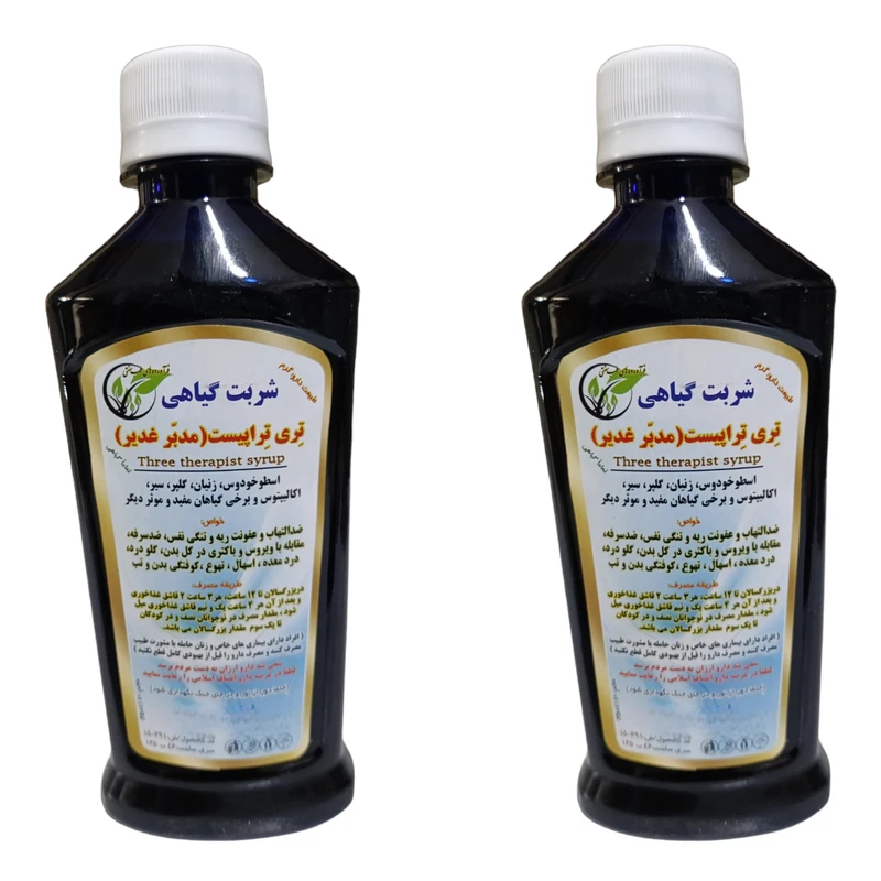 شربت مدبر غدیر جالینوس - 300 میلی لیتر بسته 2 عددی