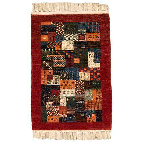 گبه دستباف یک متری شرکت سهامی فرش ایران کد 610543