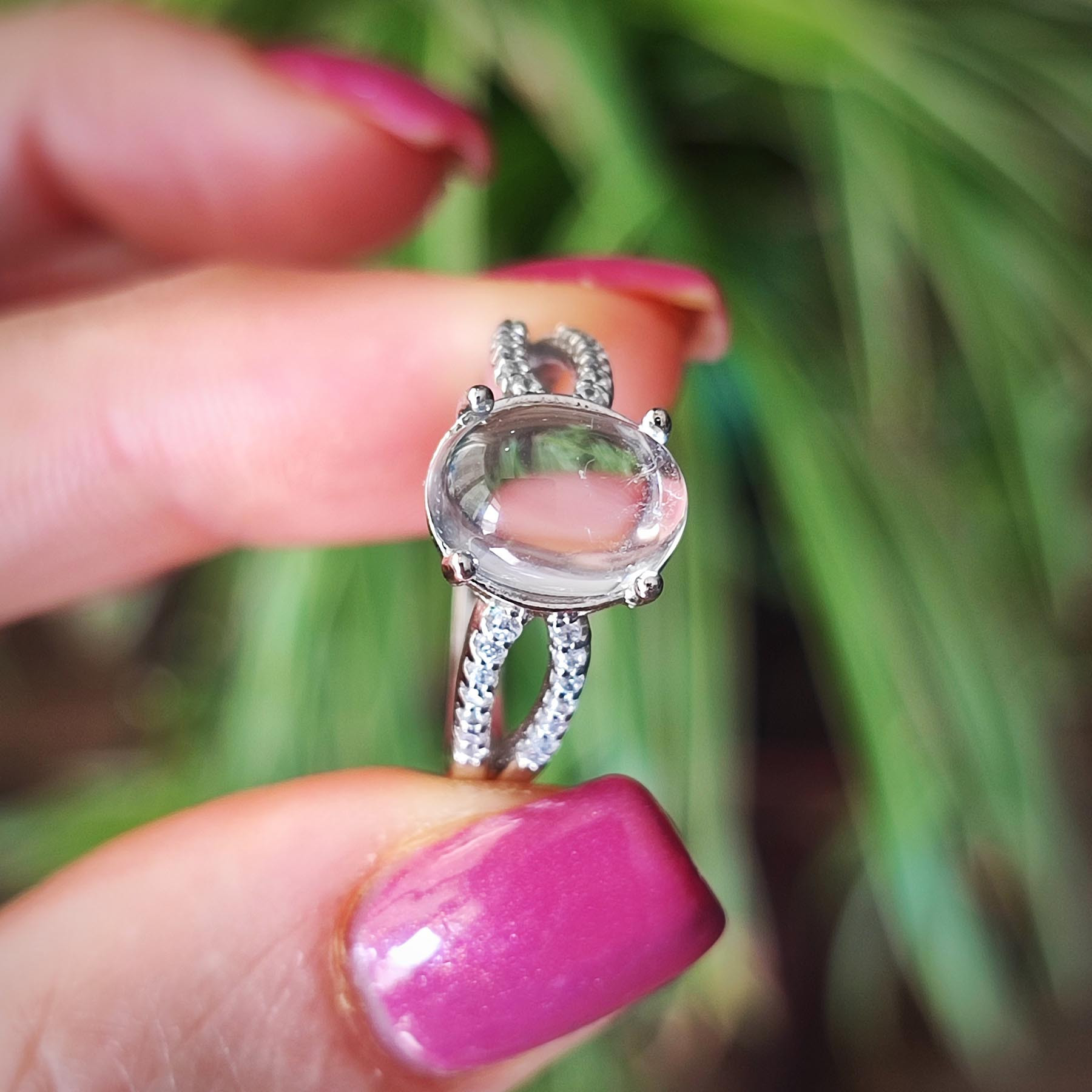 انگشتر نقره زنانه مدل عقیق در نجف DW7019