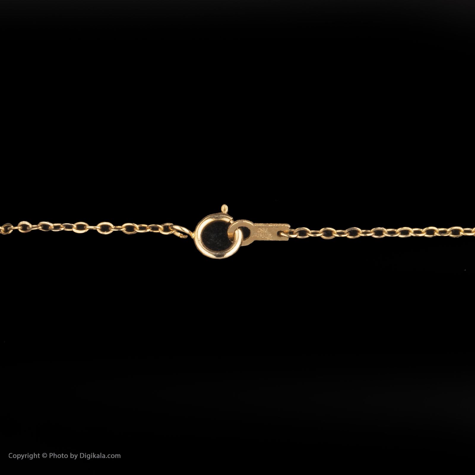 گردنبند طلا 18 عیار زنانه مایا ماهک مدل ZMM0999 -  - 4