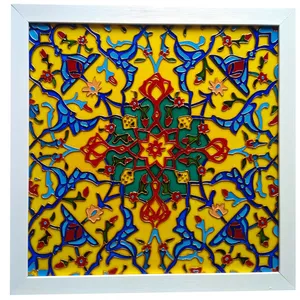 تابلو ویترای طرح فرش