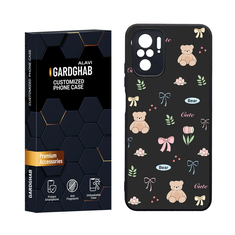 کاور گارد قاب مدل دورژله ای فانتزی مناسب برای گوشی موبایل شیائومی Redmi Note 10 4G / Note 10s / Poco M5s