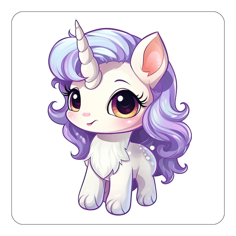 مگنت کاکتی طرح اسب تک شاخ و یونیکورن مدل mp30531